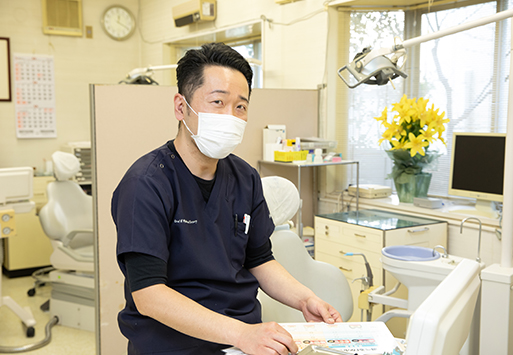 一人の父親として、お子さまの歯の大切さを伝えたい